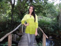Bata Lesie Verde - Indisponível